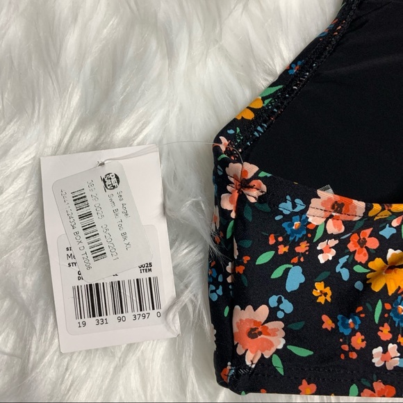 Sea Angel XL Swim Millie Bow Crop Bikini Top - Picture 10 of 16